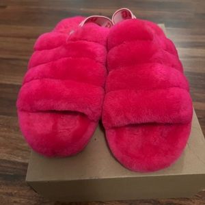 Women Pink Ugg Slippers